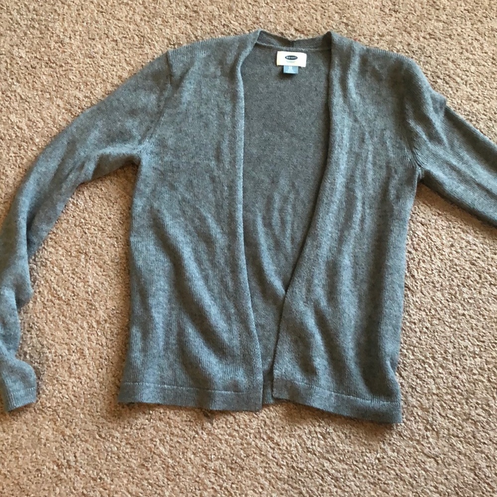 Gray sweater